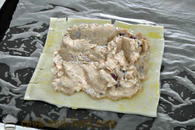 Pastel de pescado de atún con pasta de hojaldre