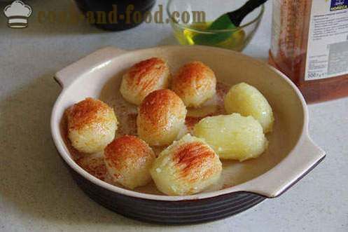 Patatas cocidas al horno con pimentón