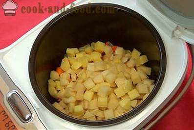 Cómo cocinar sopa de patata en multivarka