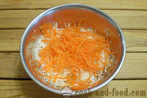 Ensalada de la vitamina de la col y zanahoria