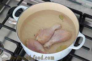 Sopa de pollo con cebada perlada