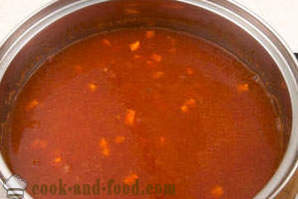 Sopa de tomate con las habas