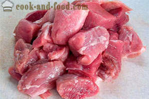 Carne de cerdo receta de la salsa
