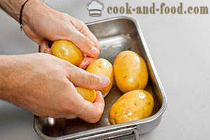 Patatas cocidas al horno en sus pieles