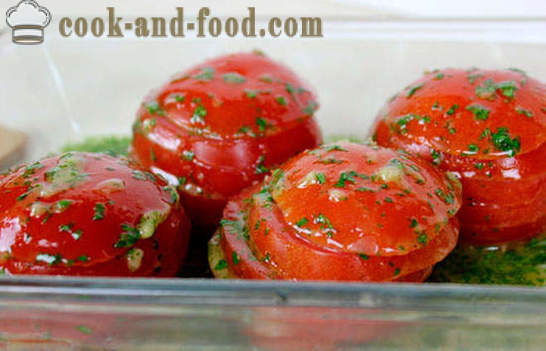Aperitivo picante de tomates