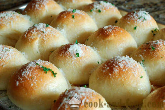 Pan de queso en el horno