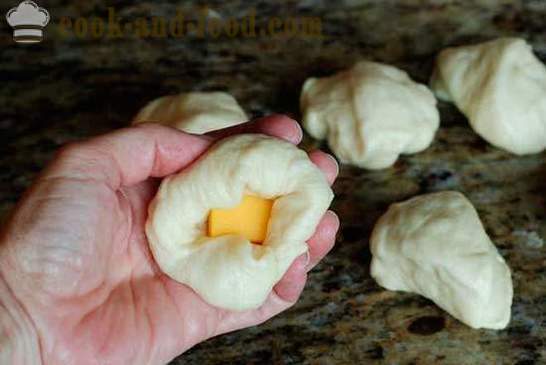 Pan de queso en el horno