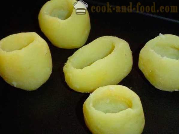 Patatas con una sorpresa en el horno