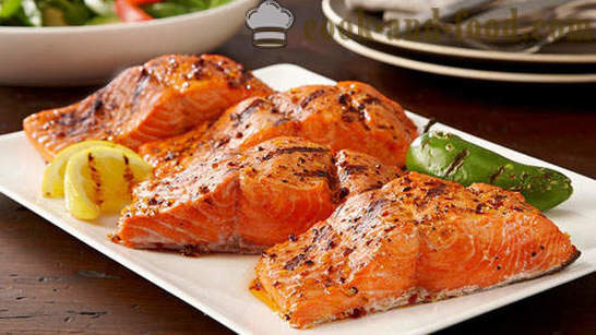 Los platos de salmón y salmón recetas