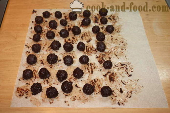 Caseras manos de trufas dulces - cómo hacer trufas dulces caseros, un paso a paso de la receta fotos