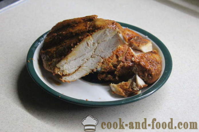 Inicio de pastrami de pollo en el horno - cómo cocinar un pastrami de pechuga de pollo en casa, paso a paso las fotos de la receta