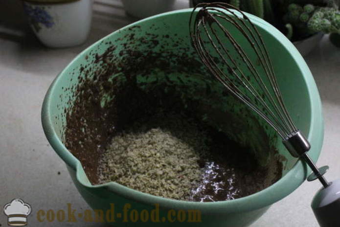 Pastel de chocolate con peras enteras - Cómo hacer un pastel de chocolate con pera casa, fotos paso a paso de la receta