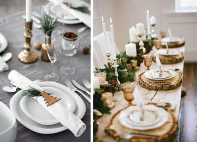 Vajilla en Nueva 2019 - cómo decorar la mesa de Navidad 2019 Año del cerdo o de jabalí, ideas de diseño con sus propias manos