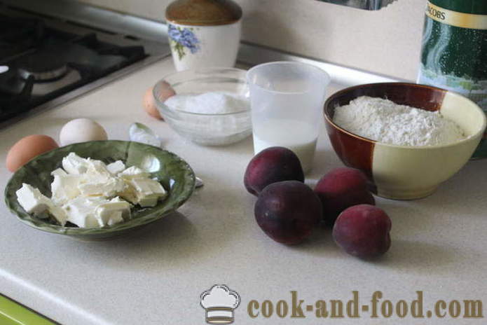 Pastel de albaricoque delicioso con kéfir - cómo hacer pastel de albaricoque en el horno, con un paso a paso las fotos de la receta