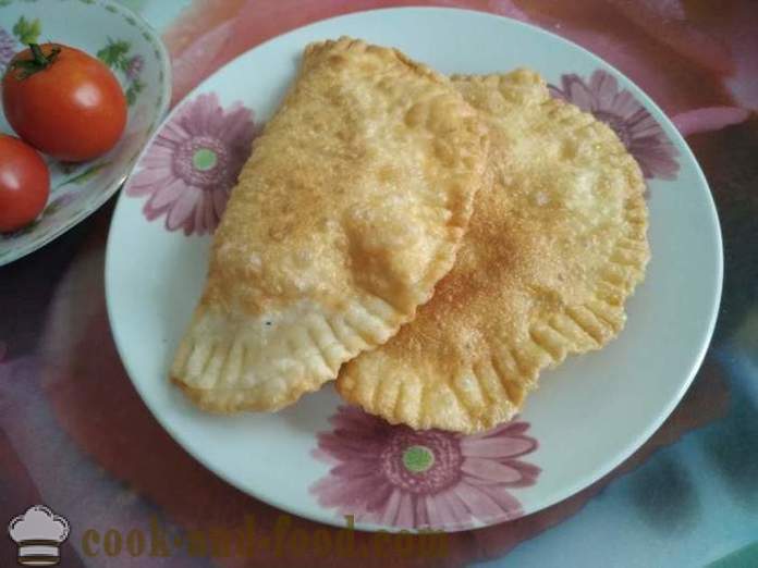 Empanadas de pollo caseros - Cómo hacer empanadas suculentas con carne de pollo, un paso a paso de la receta fotos