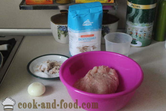 Se admiten belyashi picada de pollo - cómo hacer belyashi levadura, paso a paso las fotos de la receta