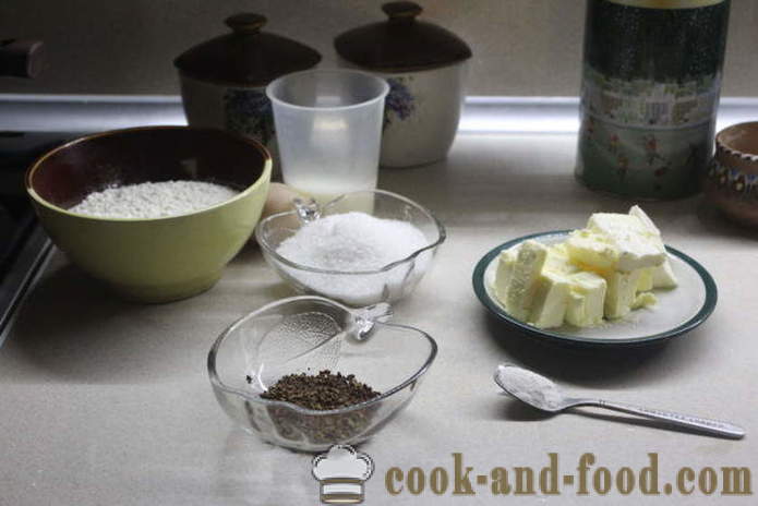 Café y magdalenas en el horno de la miel - cómo hacer pasteles con kéfir en moldes de silicona, un paso a paso de la receta fotos