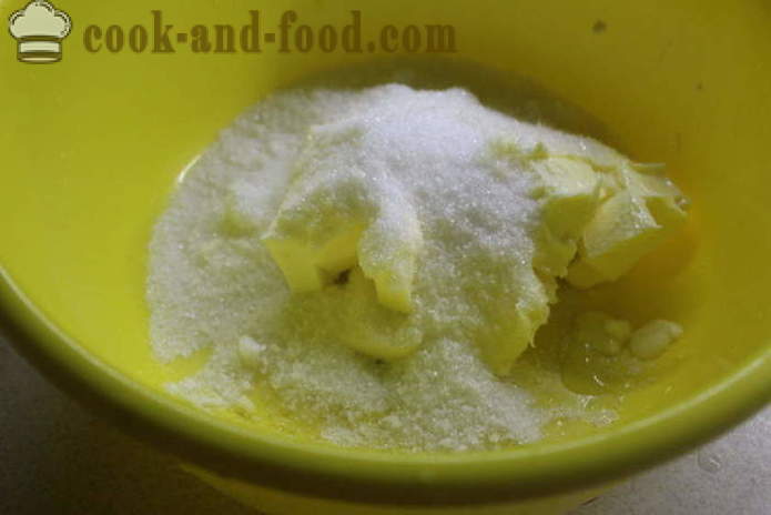 Café y magdalenas en el horno de la miel - cómo hacer pasteles con kéfir en moldes de silicona, un paso a paso de la receta fotos