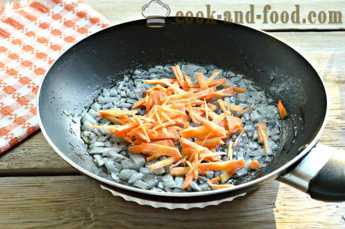 Berenjena al vapor con verduras delicioso - cómo apagar la berenjena con verduras en una sartén, un paso a paso de la receta fotos