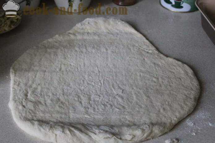 Pan casero de queso con hierbas - un paso a paso la receta pan de queso en el horno, con fotos