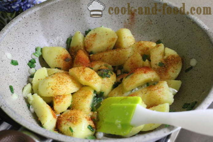 Patatas con pimentón y ajo - cómo cocinar deliciosas patatas con pimentón, un paso a paso de la receta fotos