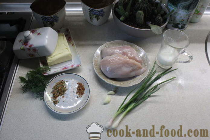 Sopa de la albóndiga de pollo picada - cómo hacer que las albóndigas de sopa de carne picada, un paso a paso de la receta fotos