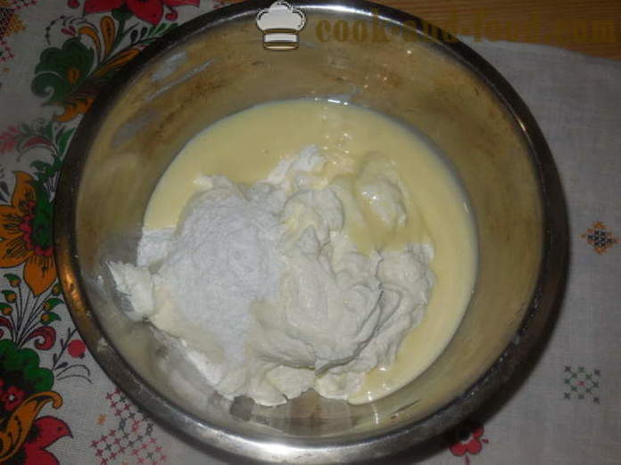 Cuajada de Pascua sin huevos crudos - Cómo hacer cruda pascua queso cottage, paso a paso las fotos de la receta