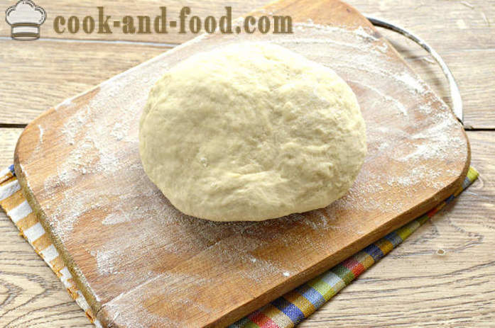 Rápida de masa magra en un pastel de levadura seca - cómo preparar una masa magra para las empanadas, paso a paso las fotos de la receta