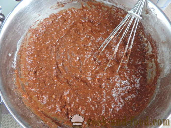 El pastel de zanahoria de chocolate más fácil con aceite vegetal - cómo cocinar pastel de zanahoria en el horno, con un paso a paso las fotos de la receta