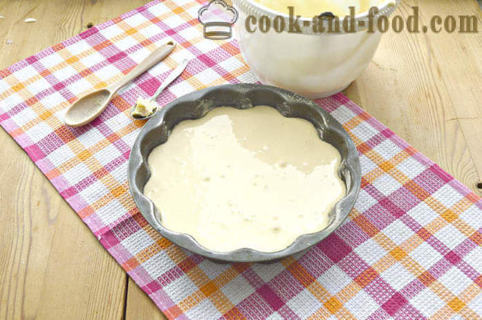 Torta simple receta de comida para bebé en el horno - cómo cocinar un pastel rápida de la mezcla de leche en polvo, un paso a paso de la receta fotos