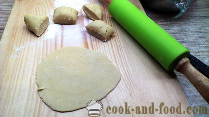 Empanadas tártaro con carne y una patata en el kéfir - cómo cocinar tortas con kéfir en el horno con un paso a paso de la receta fotos