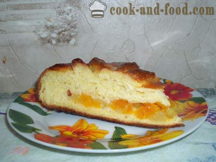 Pastel de calabaza sencilla con la masa - cómo hacer pastel de calabaza, un paso a paso de la receta fotos