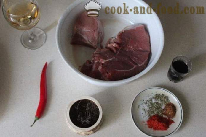 Filete de carne en una sartén - Cómo asar carne de res, un paso a paso de la receta fotos