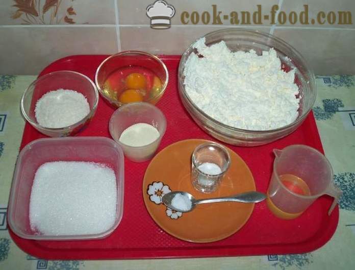 Tartas de queso de coco en la dieta sin harina - cómo hacer panqueques de requesón dietéticos con sémola, fotos paso a paso de la receta