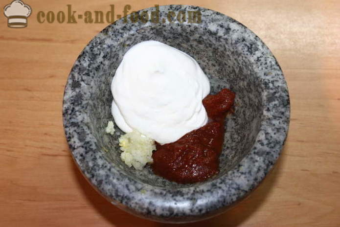 Aderezo de ensalada casera - cómo hacer un aderezo de ensalada en casa, paso a paso las fotos de la receta