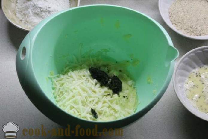 Bolas de patatas con queso y hierbas en aceite - cómo hacer bolas de patata con queso, un paso a paso de la receta fotos