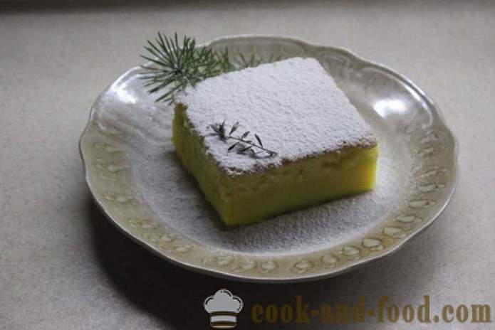 Clever Pie Cake - cómo hornear un pastel en el horno por un ser inteligente, paso a paso las fotos de la receta
