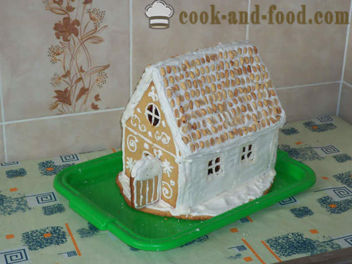 Casa de pan de jengibre - dominar gradualmente clase, cómo hornear una casa de jengibre en casa, paso a paso las fotos de la receta