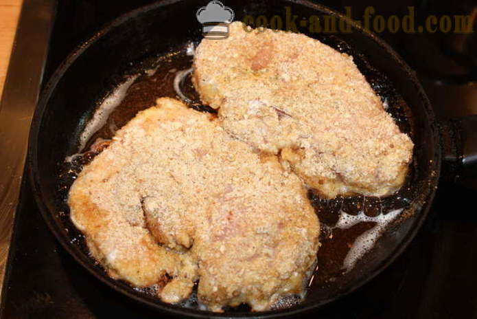 Filete de pollo delicioso en la masa - cómo hacer un filete de pollo en la masa, con un paso a paso las fotos de la receta
