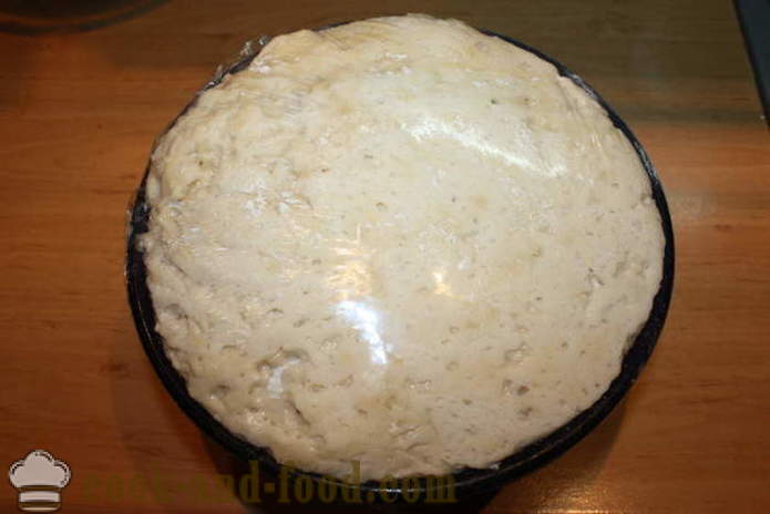 Mantequilla de masa de levadura para bollos - Cómo hacer mantequilla de masa de levadura para bollos, un paso a paso de la receta fotos