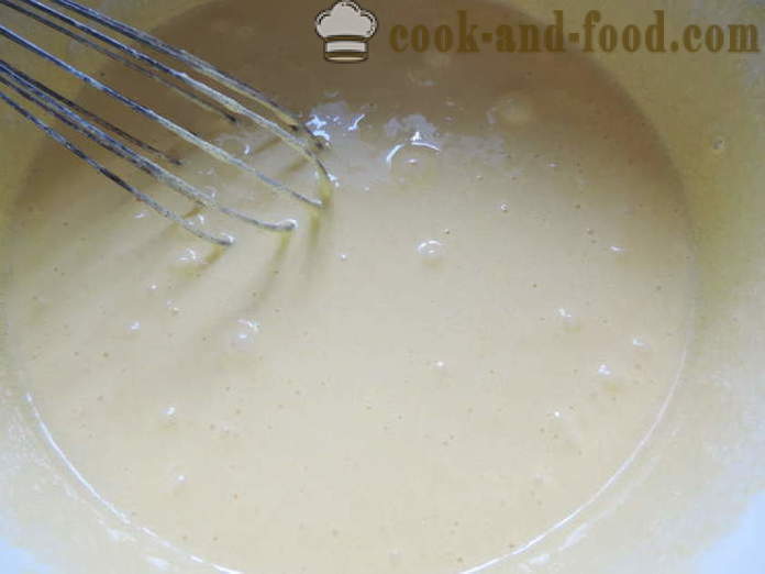 Helado hecho en casa con el almidón - cómo hacer helado de leche en casa, paso a paso las fotos de la receta