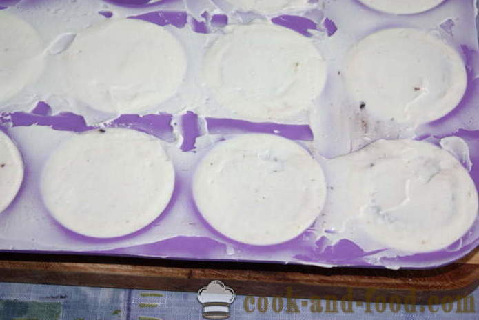 Torta de mousse simple en su forma - Como hacer un tartas de mousse en casa, paso a paso las fotos de la receta