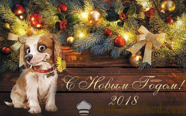 Las mejores tarjetas postales virtuales para el Año Nuevo 2018 - Año del Perro
