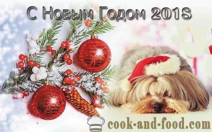 Las mejores tarjetas postales virtuales para el Año Nuevo 2018 - Año del Perro