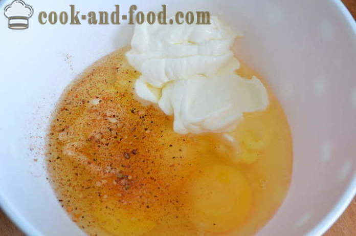 Tortilla de coliflor en el horno - lo delicioso hornear coliflor en el horno, con un paso a paso las fotos de la receta