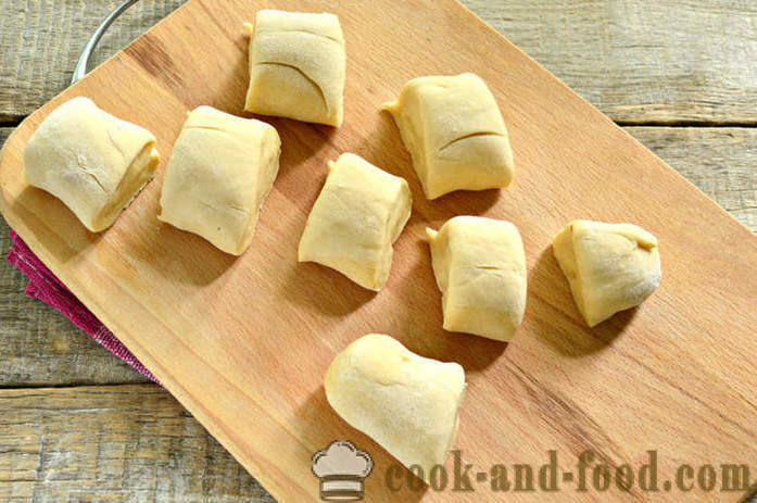 Empanadas de las natillas - cómo cocinar empanadas caseras, un paso a paso de la receta fotos