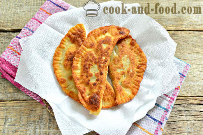 Empanadas de las natillas - cómo cocinar empanadas caseras, un paso a paso de la receta fotos