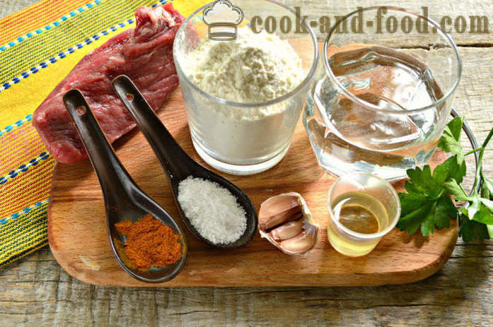 Sopa Haltama o albóndigas con cordero y caldo - como cocinero deliciosa sopa de cordero, un paso a paso de la receta fotos