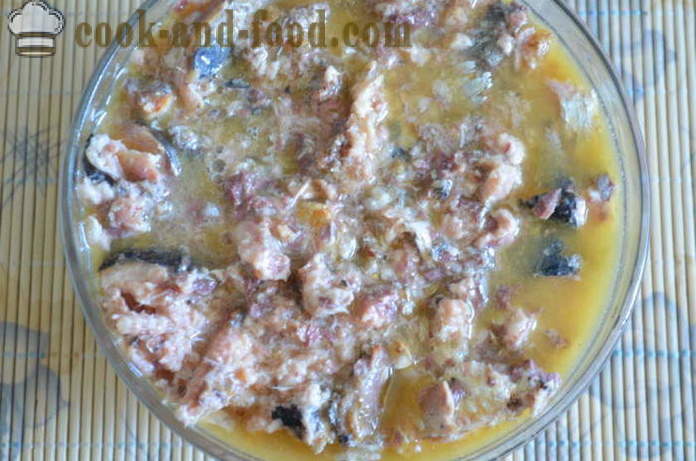 Pilaf pescado magro - cómo cocinar risotto con pescado en conserva, paso a paso las fotos de la receta
