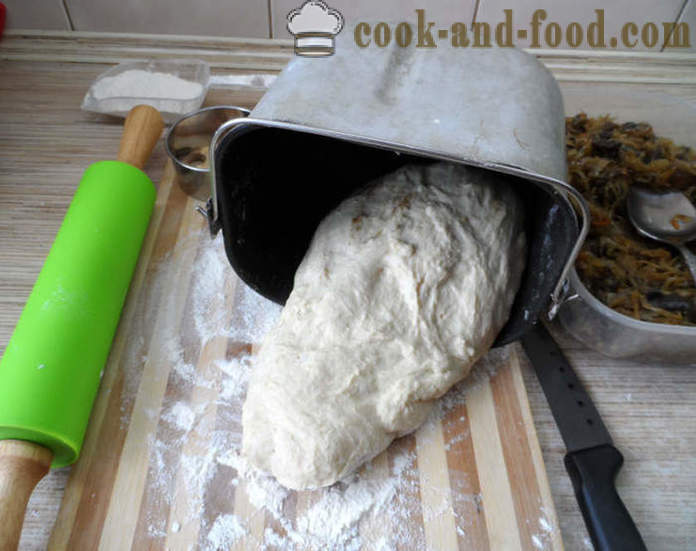 La levadura pastel de nido de abeja - cómo hacer un pastel de masa de levadura, un paso a paso de la receta fotos